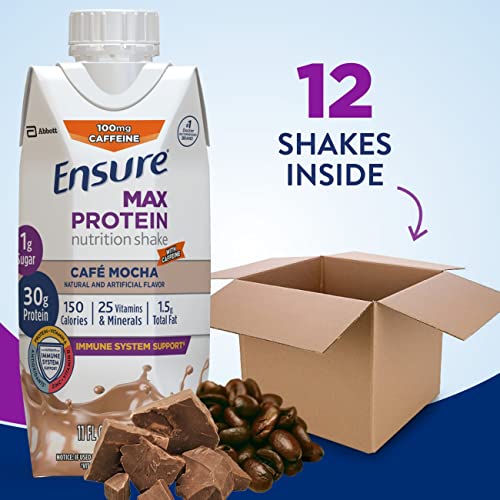 Ensure Max Protein Nutritional Shake With 30G Of Protein, 1G Of