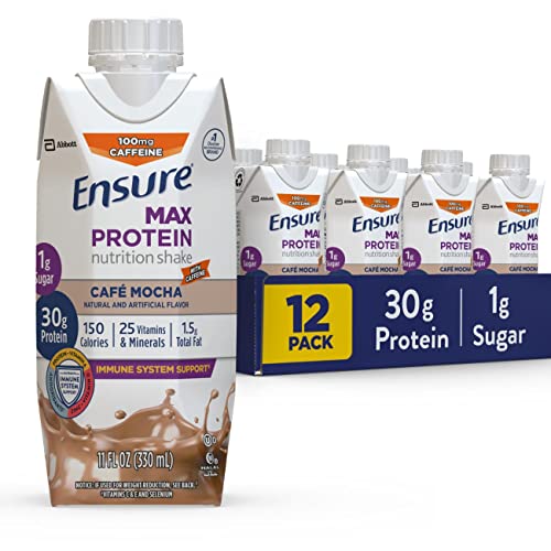 Ensure Max Protein Nutritional Shake With 30G Of Protein, 1G Of