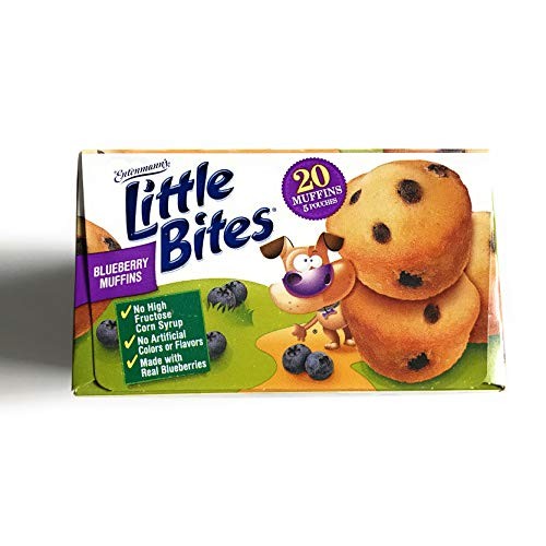 Entenmanns Little Bites Blueberry Muffins 20 Muffins 5 Pouche