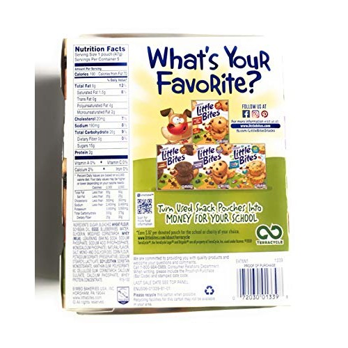 Entenmanns Little Bites Blueberry Muffins 20 Muffins 5 Pouche