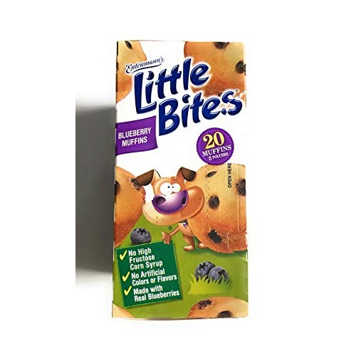 Entenmanns Little Bites Blueberry Muffins 20 Muffins 5 Pouche