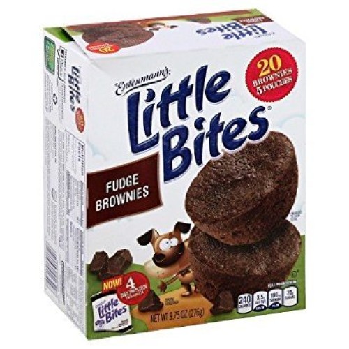 Entenmanns Little Bites 5 Ct Fudge Brownie Muffins 8.25 Oz 1 Box