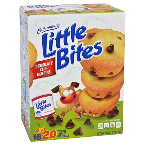Entenmanns Little Bites Chocolate Chip Muffins 20 Ct. Pack O