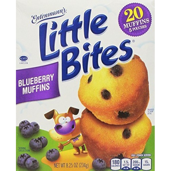 Entenmanns Little Bites 5 ct Blueberry Muffins 8.25 oz by Enten...