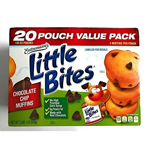 || Entenmanns || Little Bites || Chocolate Chip Muffins | 2 Lbs