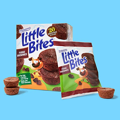 Entenmanns Little Bites Fudge Brownie Mini Muffins 1 Pack 5 Po...