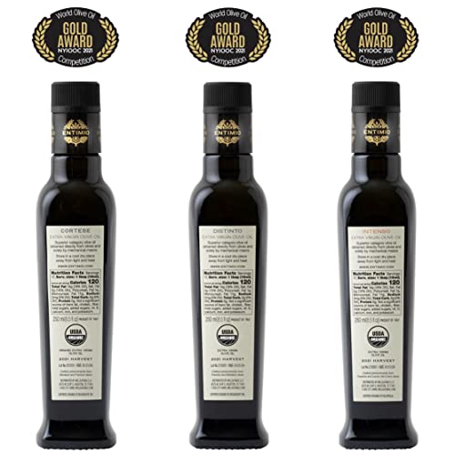 Entimio Collection | 2021 Harvest Organic Olive Oil Set Extra Vi