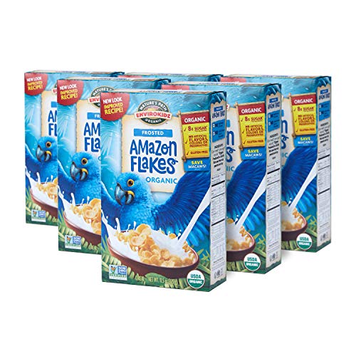 Nature’S Path Envirokidz Amazon Frosted Flakes Cereal, Healthy,