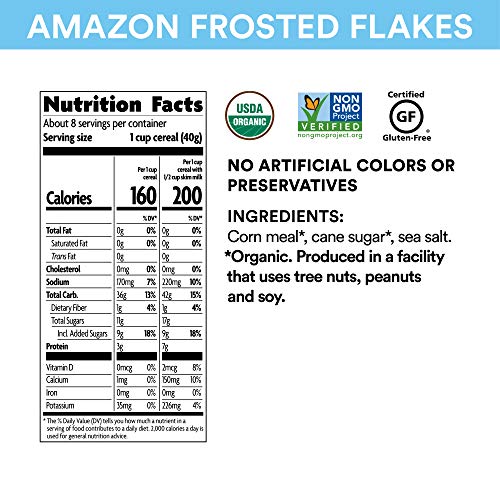Nature’S Path Envirokidz Amazon Frosted Flakes Cereal, Healthy,