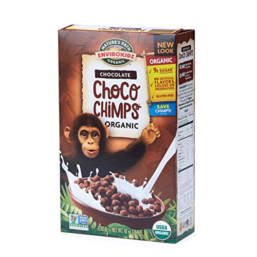 Natures Path Envirokidz Organic Cereal, Chocolate Choco Chimps, Natures Path Envirokidz Organic Cereal, Chocolate Choco Chimps,