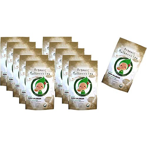 USDA Organic 11 Pack White Mulberry Leaf Tea 15 Teabags/Pack...