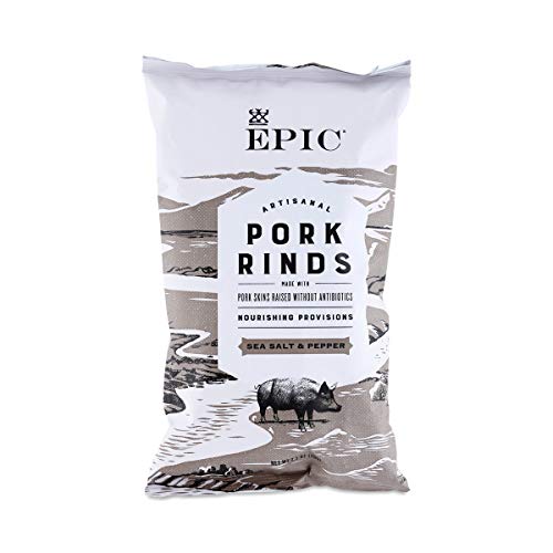 Epic Artisanal Oven Baked Pork Rinds, Variety Pack, Chili Lime,