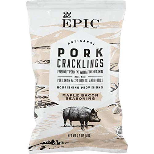 Epic Artisanal Oven Baked Pork Rinds, Variety Pack, Chili Lime,