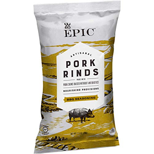 Epic Artisanal Pork Rinds Bbq, Low-Carb, 2.5 Oz