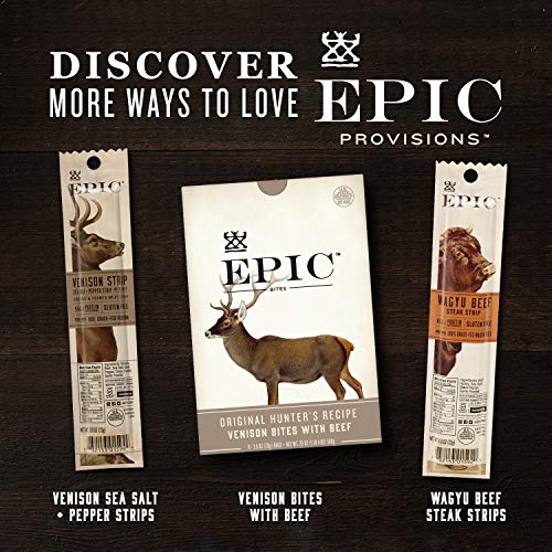 Epic Beef Sea Salt + Pepper Protein Bar, Keto Consumer Friendly,