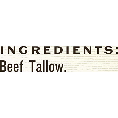EPIC Beef Tallow, Grass-Fed, Keto Friendly, Whole30, 11oz Jar