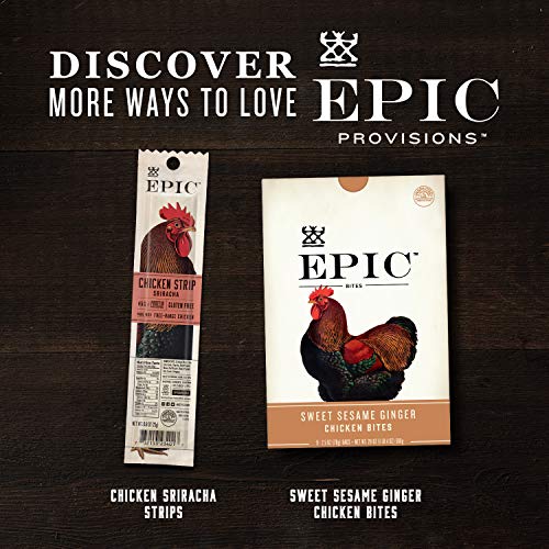 Epic Chicken Sriracha Protein Bars, Whole 30, Keto Friendly, 12C