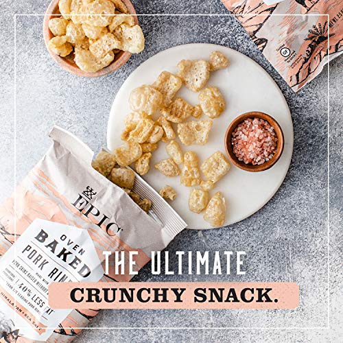 Epic Pink Himalayan Salt Pork Rinds, Keto Friendly, 4Ct Box 2.5O