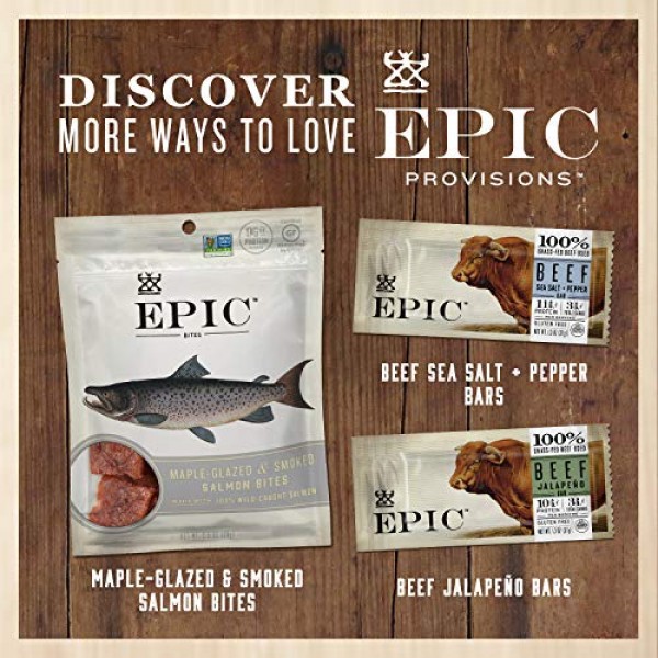 Epic Provisions Wagyu Beef Steak Strips, Grass-Fed 20 Count Box