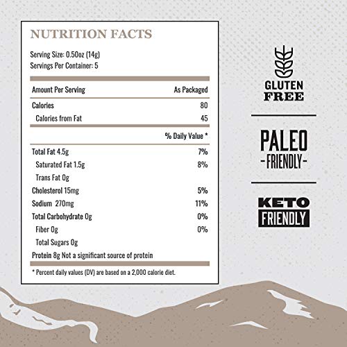 EPIC Sea Salt & Pepper Pork Rinds, Low-Carb, 4 Count Box 2.5oz bags