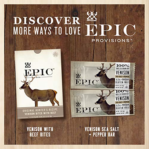 Epic Venison And Beef Strips Keto Friendly, Whole30, 20 Ct, 0.8