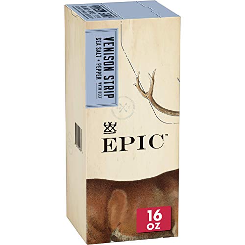 Epic Venison And Beef Strips Keto Friendly, Whole30, 20 Ct, 0.8