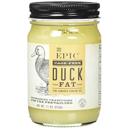 Epic Duck Fat, Keto Consumer Friendly, Whole30, 11 Oz Jar
