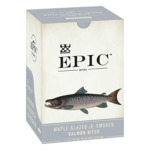 Epic Salmon Bites, Wild Caught, 8 Ct, 2.5 Oz Pouches