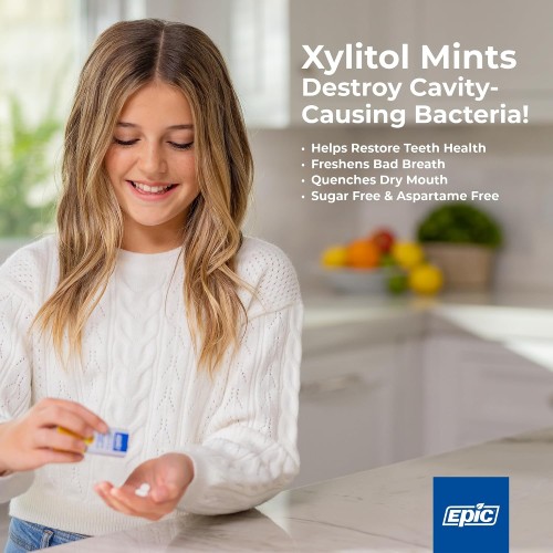 Epic Xylitol Fresh Fruit Mints, 1000 Pieces