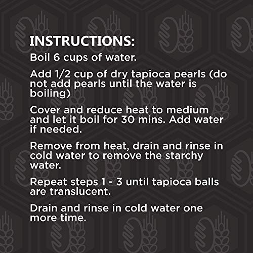 Epigrain Premium Grade Large Tapioca Pearls, 1 Kg 2.2 Lb | Nat