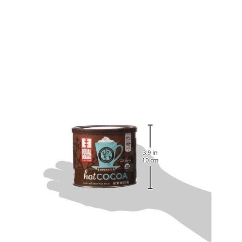 Equal Exchange Organic Hot Cocoa Mix, 12-Ounce Tins Pack Of 3