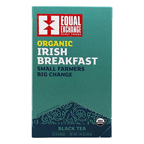 Equal Exchange Organic Teas C=Caffeine C Irish Breakfast Black T