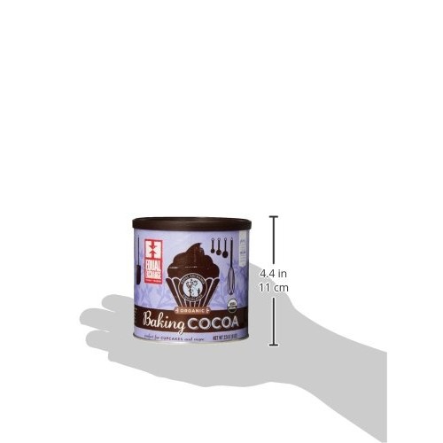 Equal Exchange Baking Cocoa, 8-Ounce Can