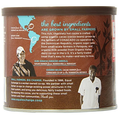 Equal Exchange Hot Cocoa Mix, 12-Ounce Cans