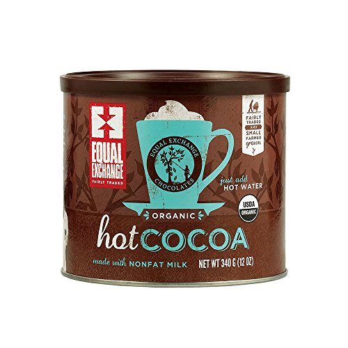 Equal Exchange Hot Cocoa Mix, 12-Ounce Cans