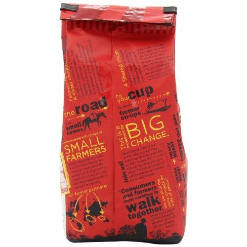 Equal Exchange Organic Whole Bean Coffee, French Roast, 10 Ounce