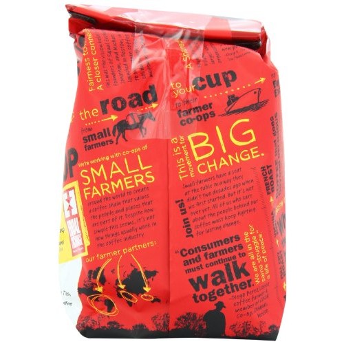 Equal Exchange Organic Whole Bean Coffee, French Roast, 10 Ounce