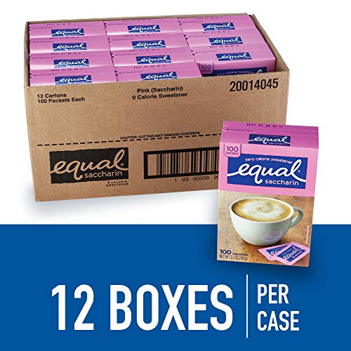 Equal 0 Calorie Sweetener, Pink, Sugar Substitute, Zero Calorie Equal 0 Calorie Sweetener, Pink, Sugar Substitute, Zero Calorie