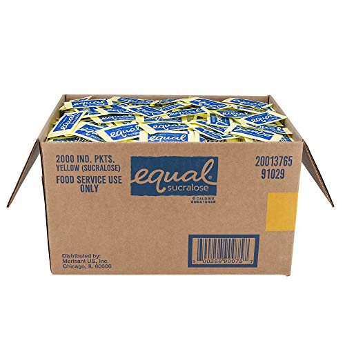 Equal 0 Calorie Sweetener, Yellow, Sucralose Sugar Substitute, Z