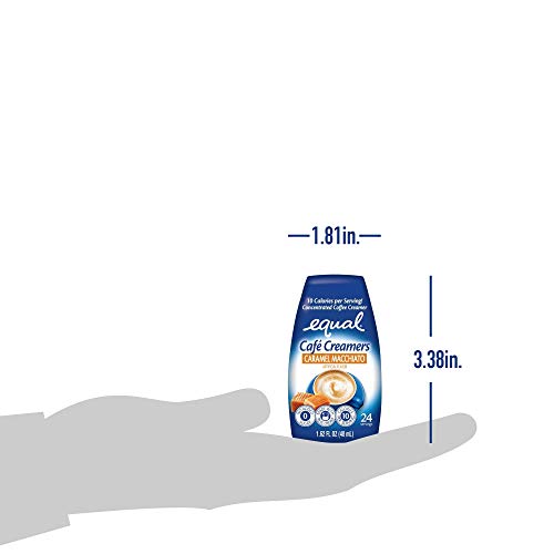 Equal Café Coffee Creamers Caramel Macchiato, Low-Calorie Coffee