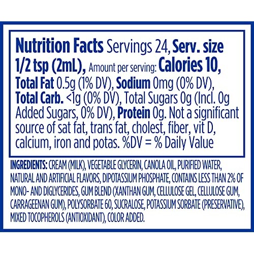 Equal Café Coffee Creamers Mocha, Low-Calorie Coffee Creamer, 1.