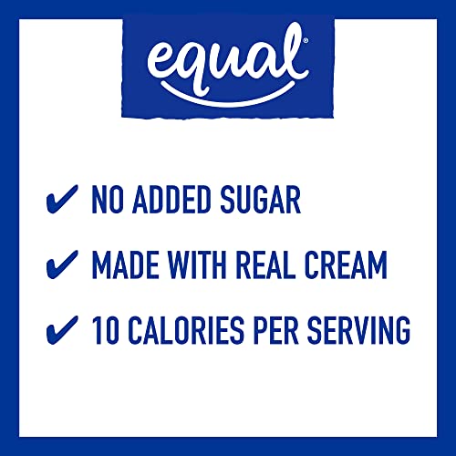 Equal Café Coffee Creamers Mocha, Low-Calorie Coffee Creamer, 1.