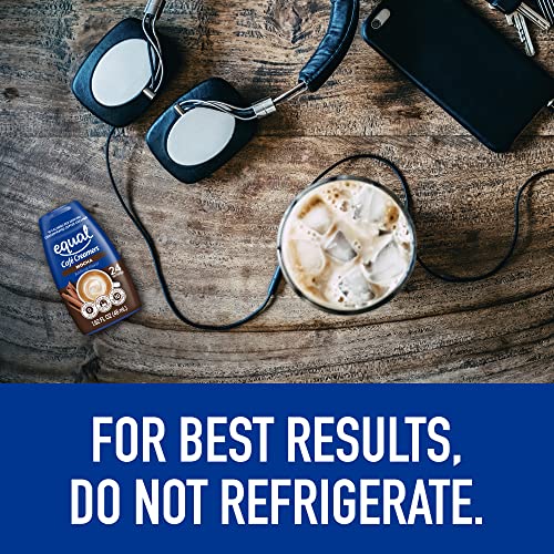 Equal Café Coffee Creamers Mocha, Low-Calorie Coffee Creamer, 1.