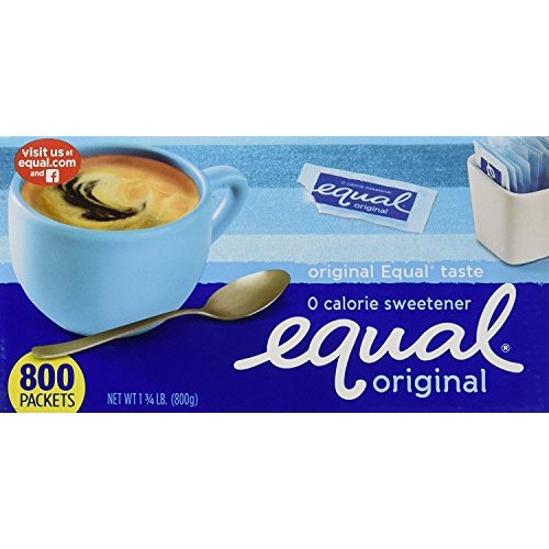 Equal Zero Calorie Sweetener 2400 Packets
