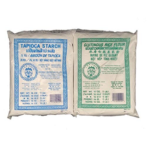 Tapioca Starch And Glutinous Rice Flour Combination Pack