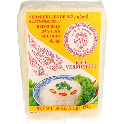 Erawan Vermicelli Rice Noodles, 16 Oz