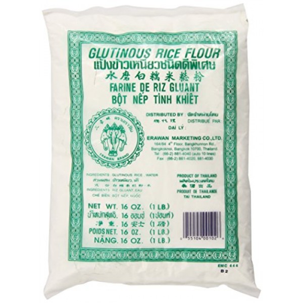 Glutinous Rice Flour 16 Ounce Erawan