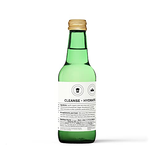 Organic Aloe Vera Juice 8.5 Fl Oz - Cleansing Power - Inner Leaf