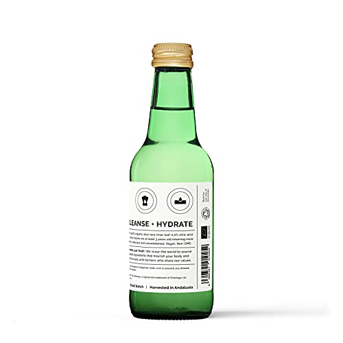 Organic Aloe Vera Juice 8.5 Fl Oz - Cleansing Power - Inner Leaf