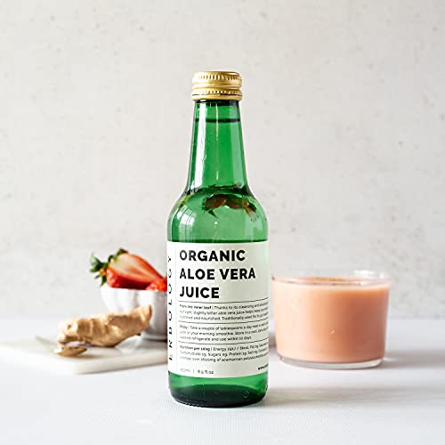 Organic Aloe Vera Juice 8.5 Fl Oz - Cleansing Power - Inner Leaf